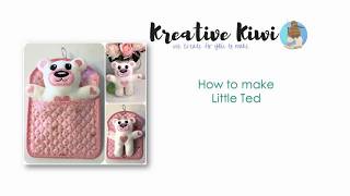 How to make our Free In the hoop Teddy