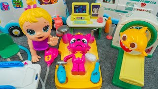 65 Minutes Satisfying with Unboxing Injuries First Aid Toys, Pinkfong Playset ASMR | Unboxing Toys