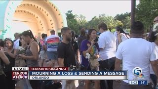 Mourning a loss & sending a message