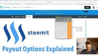 Steemit Payout Options Explained