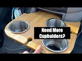 Sprinter Van Upgrades - Need More Cupholders?