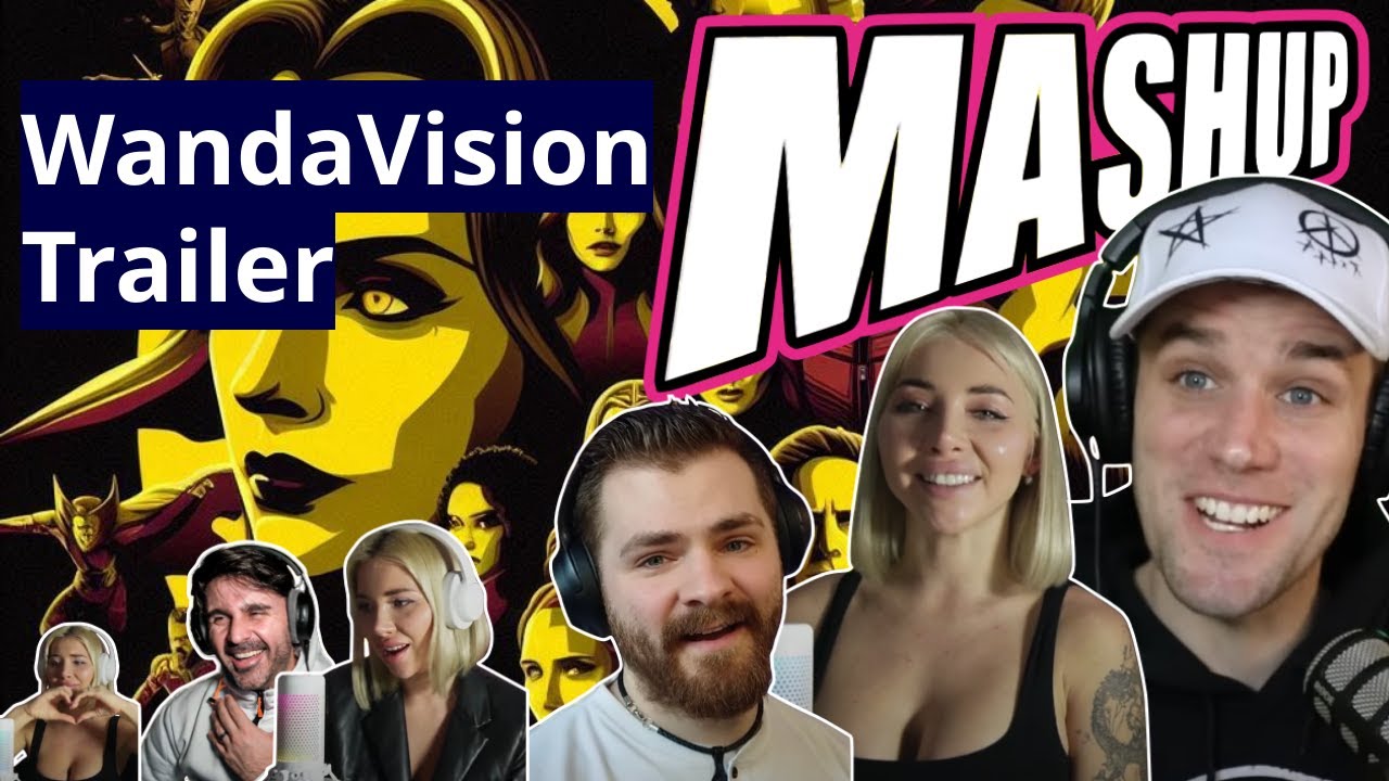 Wandavision Trailer Reaction Mashup Marvel S Scarlet Witch And Vision