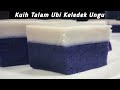 Kuih Talam Ubi Keledek Ungu