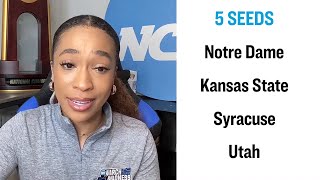 NCAA women's basketball tournament bracket predictions on the first day of March