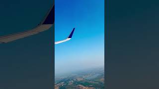 Madurai to Mumbai takeoffs view|| #airplane #timelapse #airlines #plane