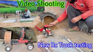 Video shooting with my rc tractor models and new rc Truck testing