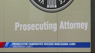 Vanderburgh County Prosecutor candidates discuss marijuana laws