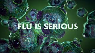 Flu is serious - Seasonal Flu Advert - How to Book