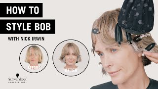 How To Style a Bob | Embrace Grey Hair Tutorial