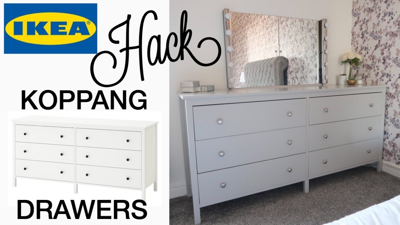 Transforming IKEA Chest Of Drawers With Contact Paper | Upcycling ...