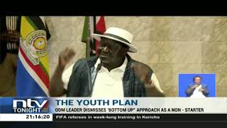 Raila Odinga promises youth at least 4 Cabinet slots