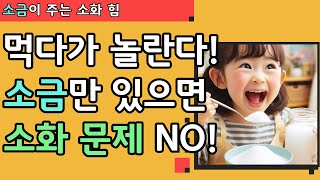 소화를 향상시키는 소금의 비밀 소금 시리즈 4