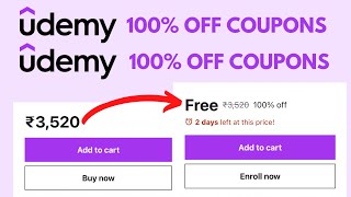 Udemy Coupon Code 2021 | Udemy Free Online Courses with Certificate | Udemy premium courses for FREE