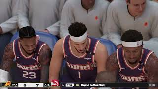 NBA 2K25 Gameplay: Phoenix Suns vs Atlanta Hawks - (Xbox Series X) [4K60FPS]