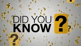 Did You Know 2016 - Unknown Facts