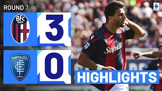 Bologna-Empoli 3-0 | Orsolini scores a hat-trick! Goals & Highlights | Serie A 2023/24