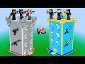 MAFYA GÜVENLİ KALE VS POLİS GÜVENLİ KALE! 😱 - Minecraft