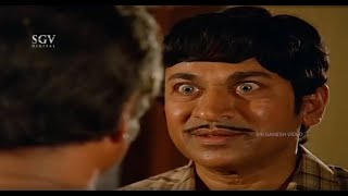 Father Dr. Rajkumar Scared Of His Son Dr. Rajkumar's New Cat Eyes | Ade Kannu Kannada Movie Scene