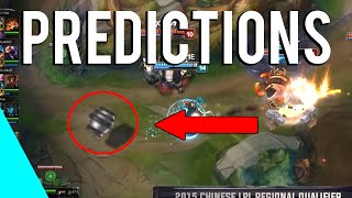 Best League of Legends Predictions | Montage 2016
