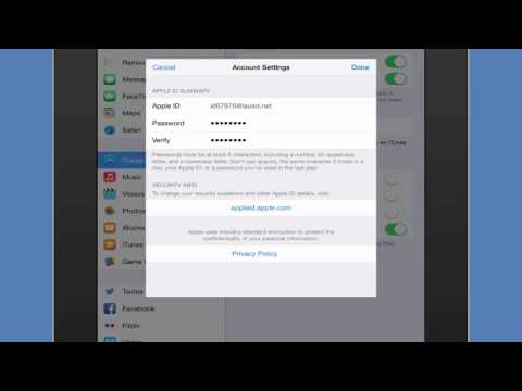 Change Apple ID password Change Apple ID password