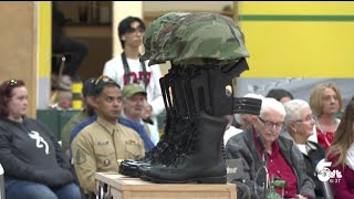 Pueblo County High School honors veterans at ceremony