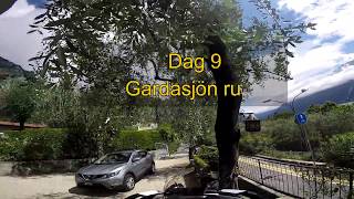 Mc tour europa 2017. Dag 9.  Gardasjön runt