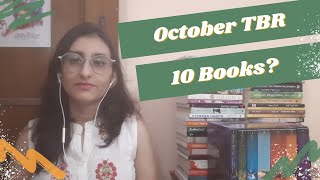 What I Will Be Reading This Month | October TBR | Read With Megha