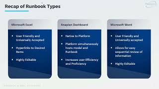 Runbook Options