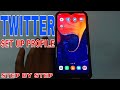 ✅ How To Set Up Twitter Profile 🔴