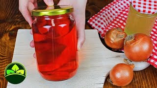 How to make onion peel tea for weight loss, against coughs and colds