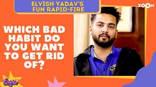 Elvish Yadav gives FUN and QUICK answer to questions in the rapid-fire game | Quickie