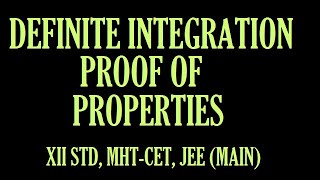 definite integration | proof of properties | mathstips4u