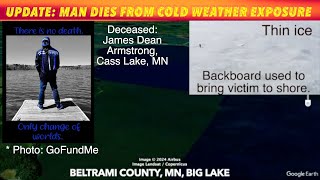 UPDATE: Man Dies From Cold Weather Exposure Injuries Suffered In Beltrami County, Minnesota