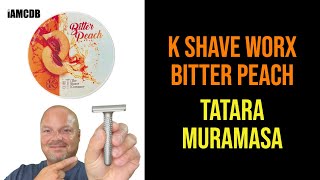 Tatara Muramasa | K Shav Worx Bitter Peach | APShaveco | A\u0026E Peach \u0026 Cognac