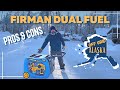 Alaska Cabin Life -  Firman Dual Fuel Generator Review - Would I ever buy this again??