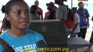 Morobe Students Raise Funds to Return Home