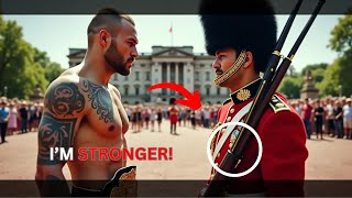 MMA Fighter ATTEMPTS to Take Down a Royal Guard—But Instantly Gets Humiliated