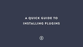 Installing Plugins