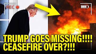 Trump GOES MISSING after STRIKES LAUNCHED!!