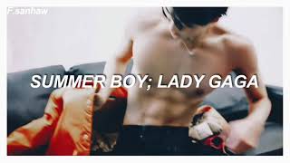 Lady Gaga - "Summer Boy" (Sub. Español)