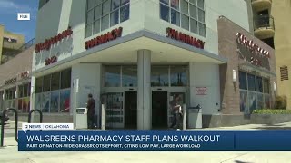 Walgreens pharmacists plan to walk out