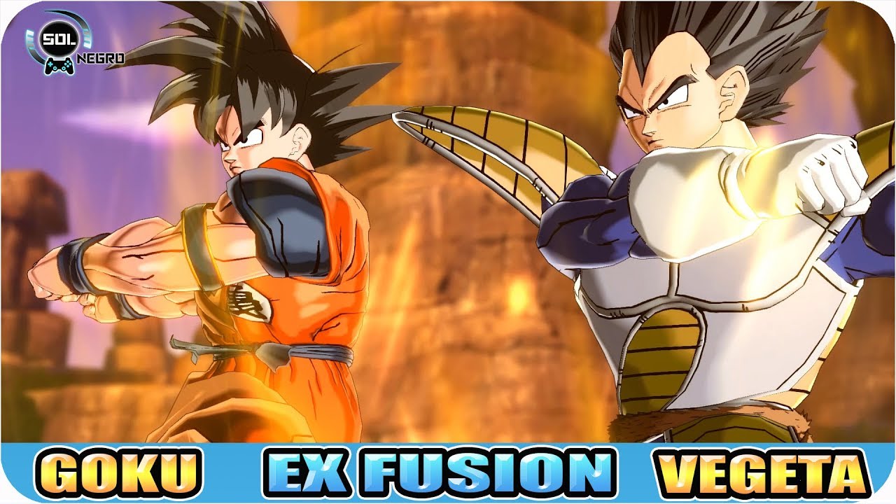 Gogeta EX: Goku And Vegeta Fusion Super Saiyan VS Merged Zamasu ...