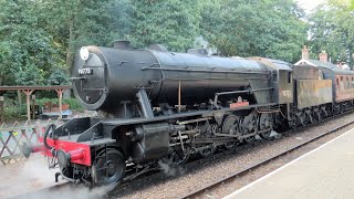 WD Austerity 90775 The Royal Norfolk Regiment at the North Norfolk Railway Gala 5th September 2021.