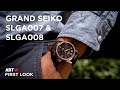 Grand Seiko SLGA007 & SLGA008 Spring Drive Limited Editions: First Look at Couture 2021