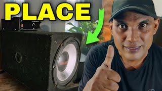 Subwoofer ഇങ്ങനെ വച്ചപ്പോൾ ഉണ്ടായ ഇടി | subwoofer crawl | Subwoofer Placement