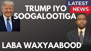 Wareysigii Ugu Horreyey Ee Trump. Muxuu Kasheegay Arimaha Soogalootiga?