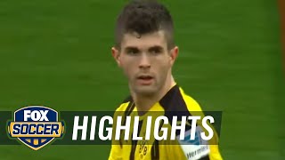 Christian Pulisic gets a goal for Dortmund vs. Bayer Leverkusen | 2016-17 Bundesliga Highlights