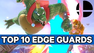 Top 10 Super Smash Bros Ultimate Edge Guards Of All-Time