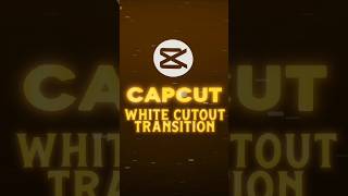 CapCut | Trending White Cutout Transition Tutorial 💀🔥 | #shorts #tutorial
