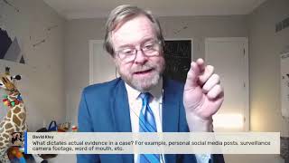What can be used as evidence in a case or lawsuit? - Ask A Lawyer EP 213